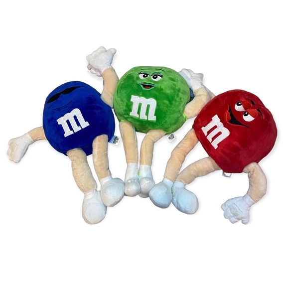 M&M’s Trio Stuffed Plush Toys - Picture 4 of 8